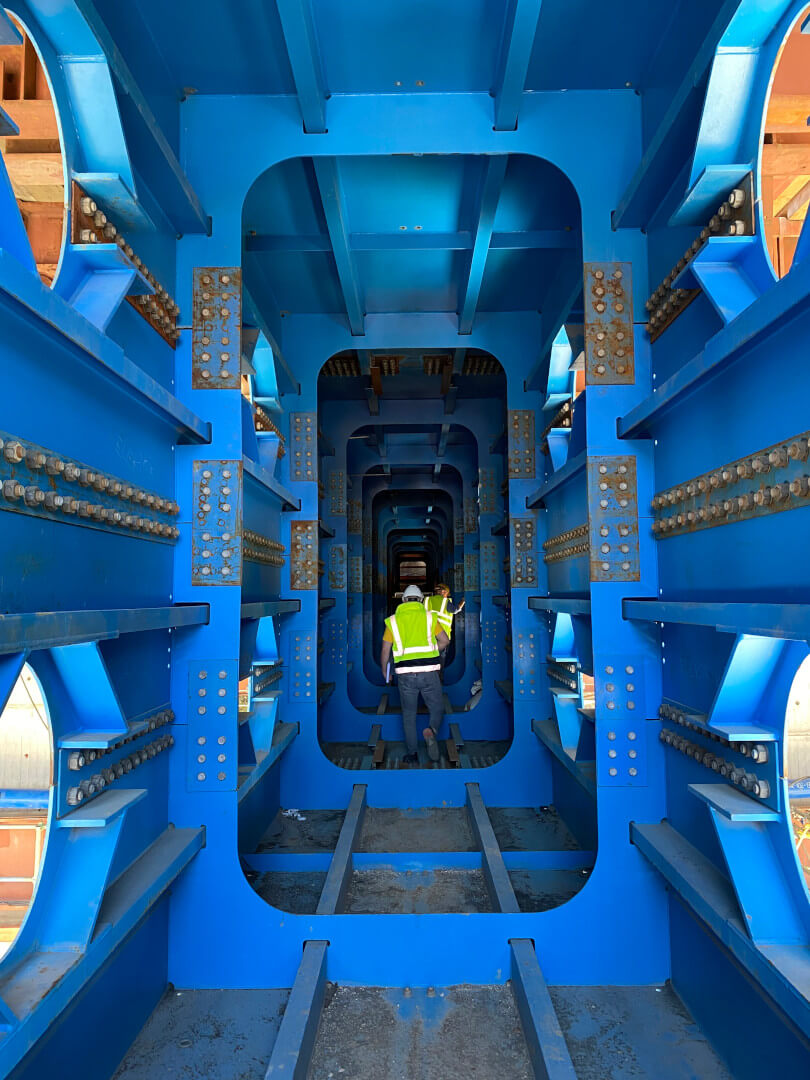Mark Ingenieure Aktuelles Ersatzneubau der Talbruecke Bornbach Begehung